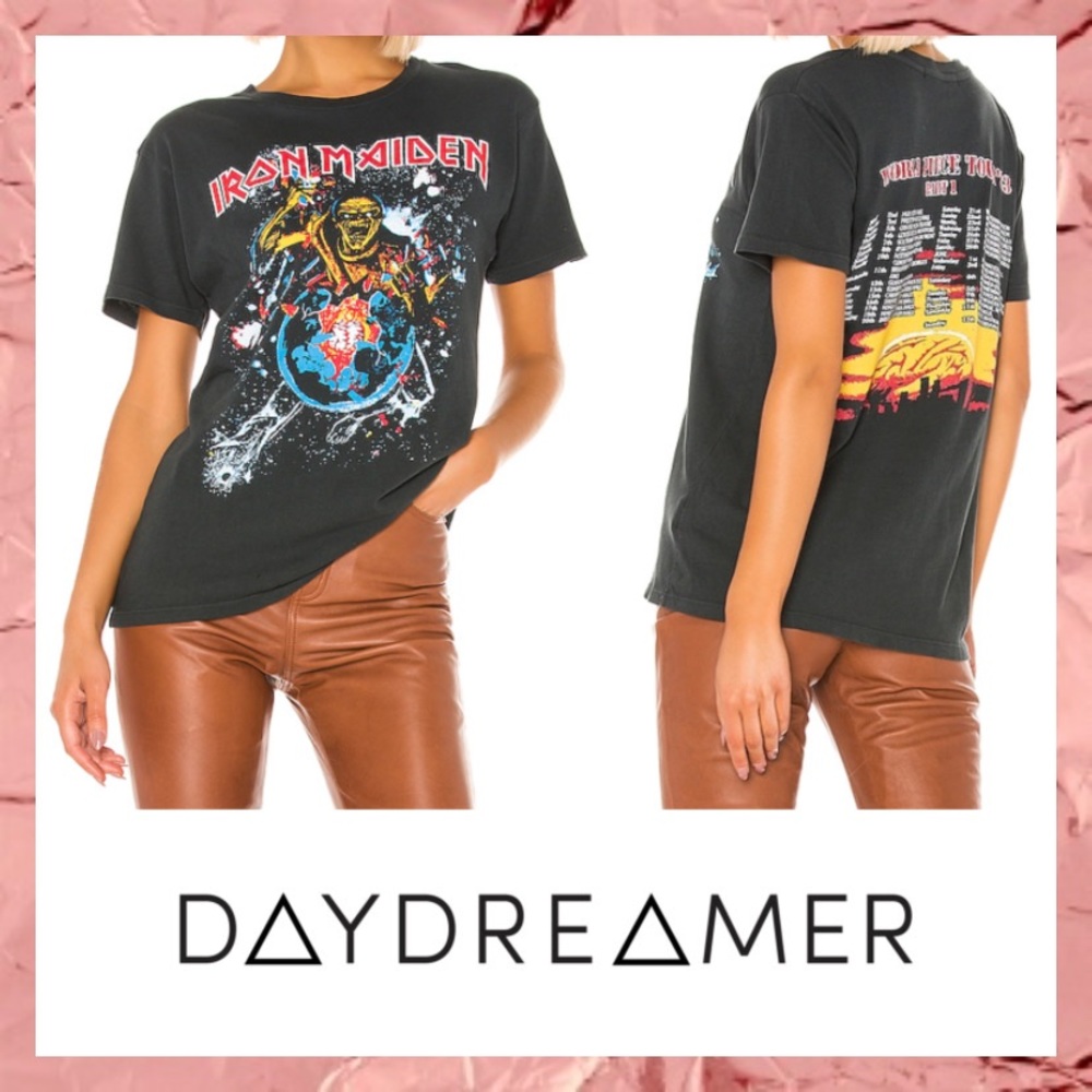 Daydreamer Black Iron Maiden Graphic Tee